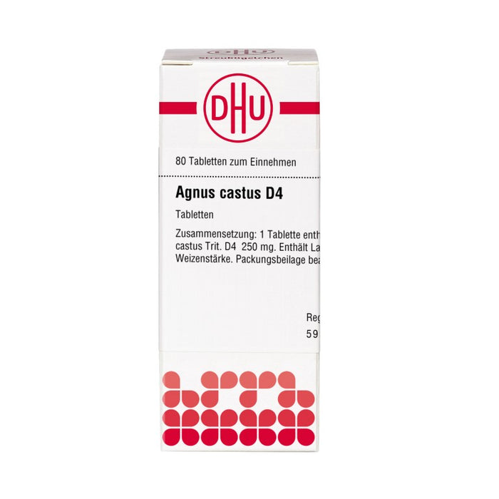 DHU Agnus castus D 4 Tabletten, 80 St. Tabletten