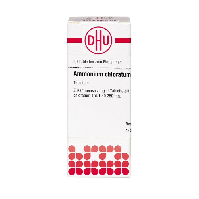 Ammonium chloratum D30 DHU Tabletten, 80 St. Tabletten