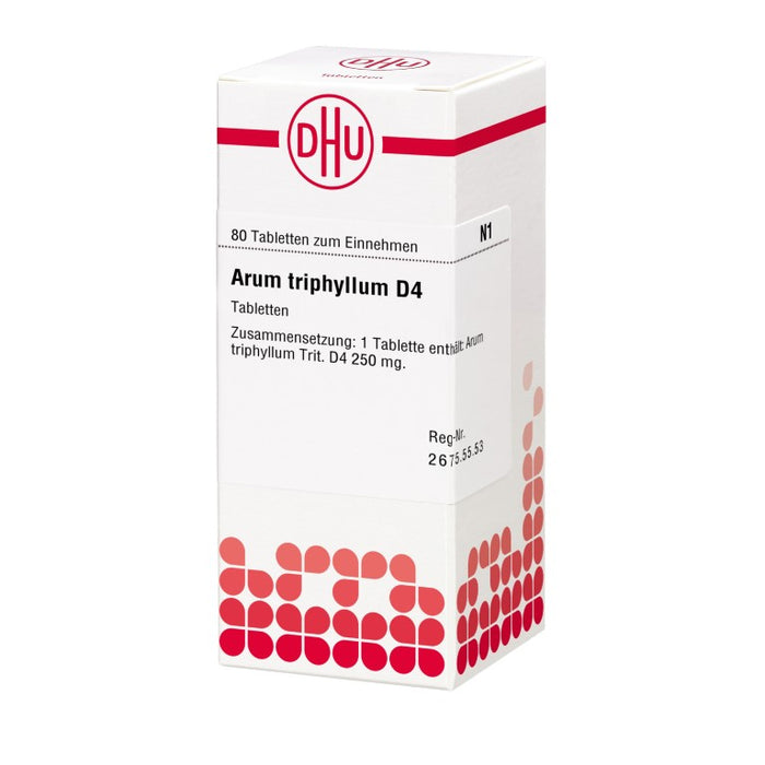 DHU Arum triphyllum D4 Tabletten, 80 St. Tabletten