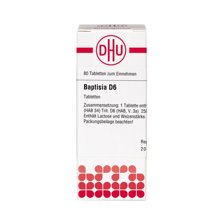 DHU Baptisia D6 Tabletten, 80 St. Tabletten