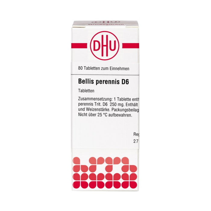 DHU Bellis perennis D6 Tabletten, 80 St. Tabletten