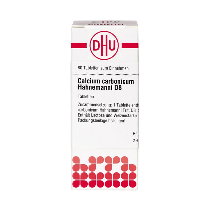 DHU Calcium carbonicum Hahnemanni D8 Tabletten, 80 St. Tabletten