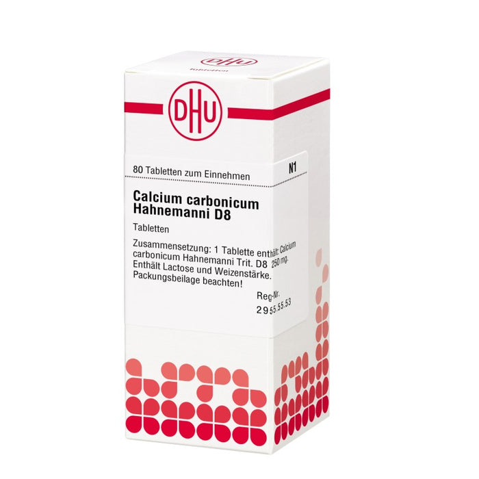 DHU Calcium carbonicum Hahnemanni D8 Tabletten, 80 St. Tabletten