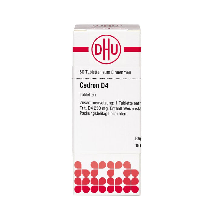 DHU Cedron D4 Tabletten, 80 St. Tabletten