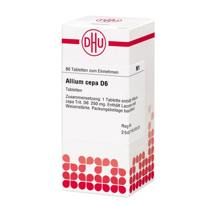 DHU Allium cepa D6 Tabletten, 80 pcs. Tablets