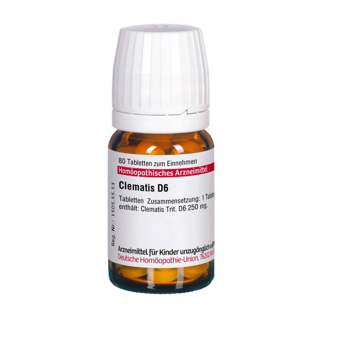 Clematis D6 DHU Tabletten, 80 St. Tabletten