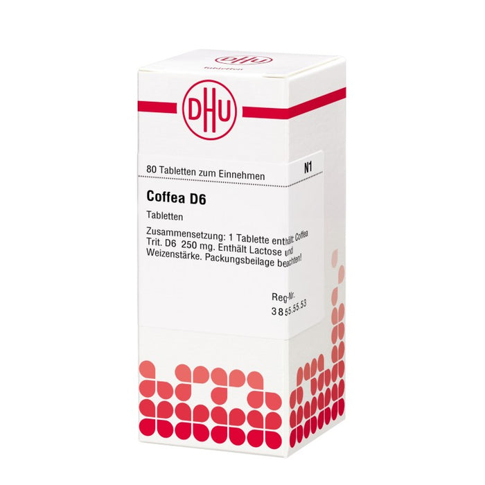 DHU Coffea D6 Tabletten, 80 St. Tabletten