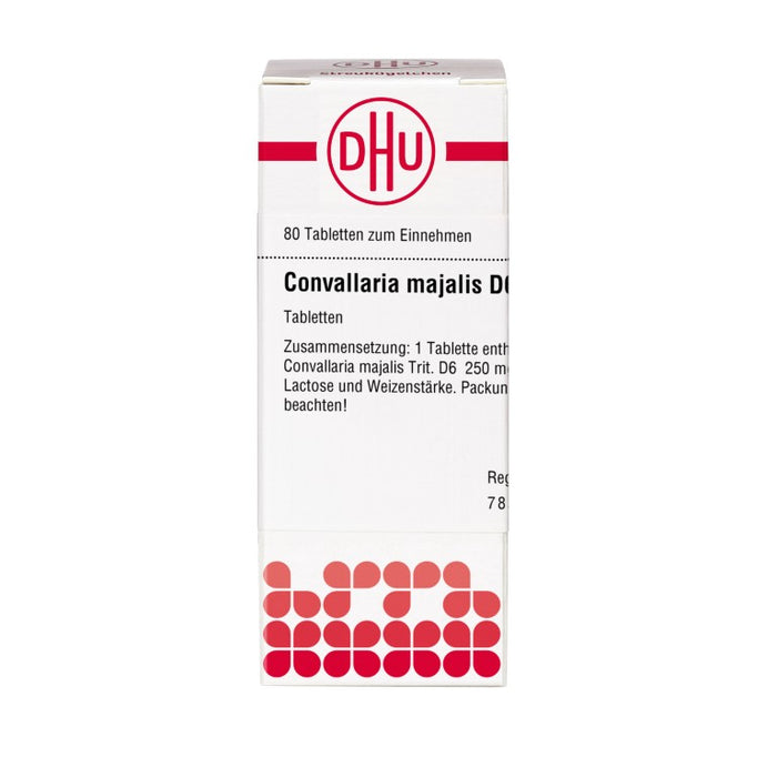 Convallaria majalis D6 DHU Tabletten, 80 St. Tabletten