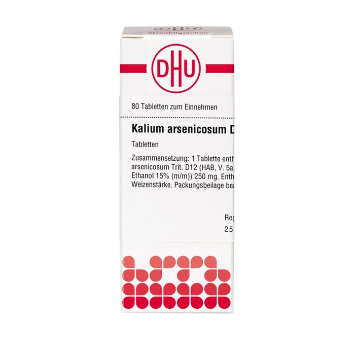 DHU Kalium arsenicosum D12 Tabletten, 80 pc Tablettes