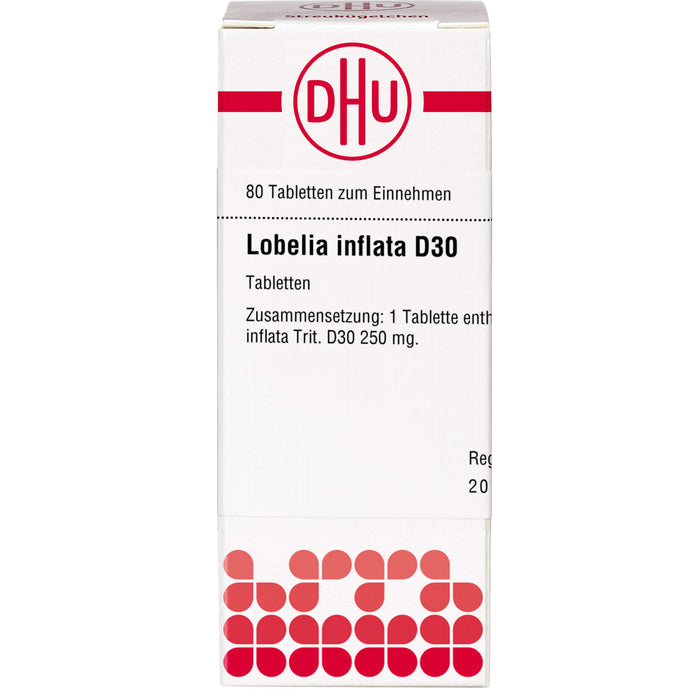 Lobelia inflata D30 DHU Tabletten, 80 St. Tabletten