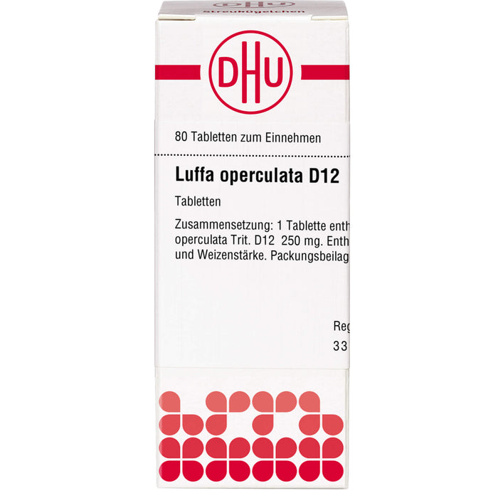 DHU Luffa operculata D12 Tabletten, 80 St. Tabletten