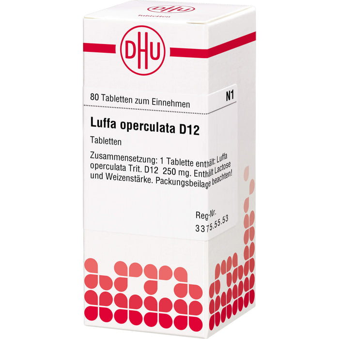 DHU Luffa operculata D12 Tabletten, 80 St. Tabletten