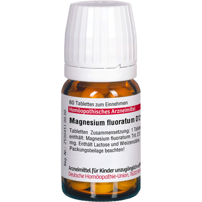 Magnesium fluoratum D12 DHU Tabletten, 80 St. Tabletten