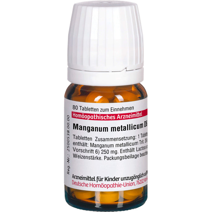 DHU Manganum metallicum D6 Tabletten, 80 pcs. Tablets