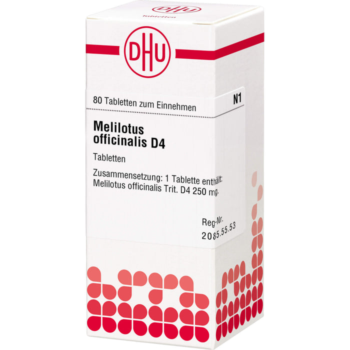 DHU Melilotus officinalis D4 Tabletten, 80 St. Tabletten