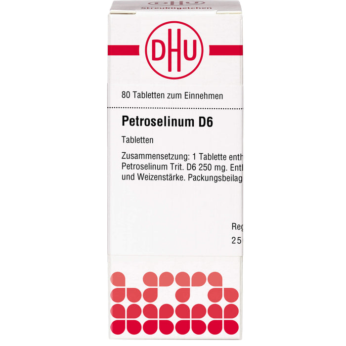 DHU Petroselinum D6 Tabletten, 80 pc Tablettes