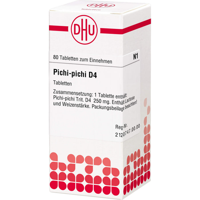 DHU Pichi-pichi D4 Tabletten, 80 St. Tabletten