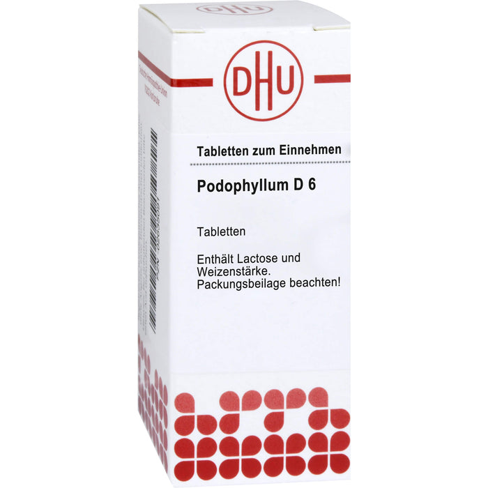 DHU Podophyllum D6 Tabletten, 80 pcs. Tablets