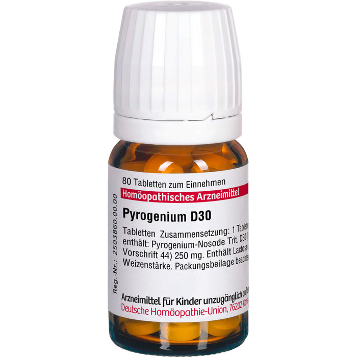 DHU Pyrogenium D30 Tabletten, 80 pc Tablettes