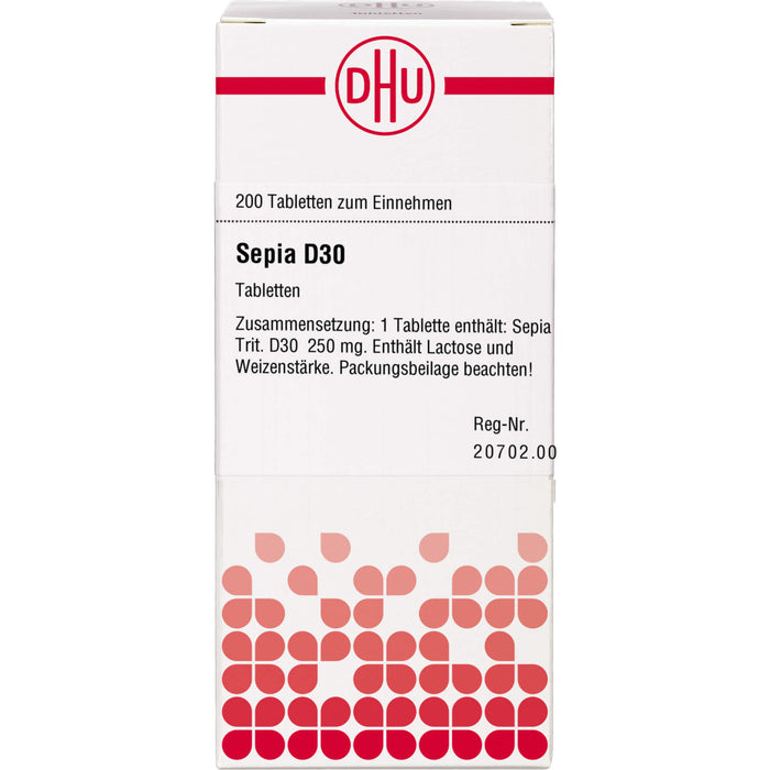 DHU Sepia D30 Tabletten, 200 St. Tabletten