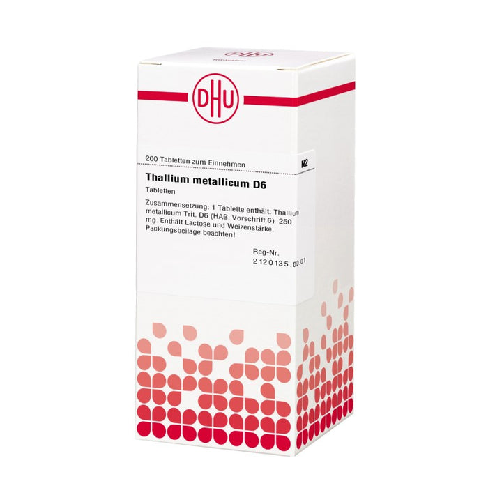 DHU Thallium metallicum D6 Tabletten, 200 St. Tabletten