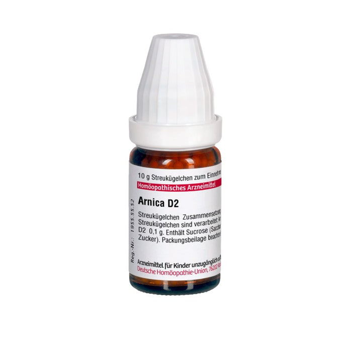 DHU Arnica D2 Streukügelchen, 10 g Globules