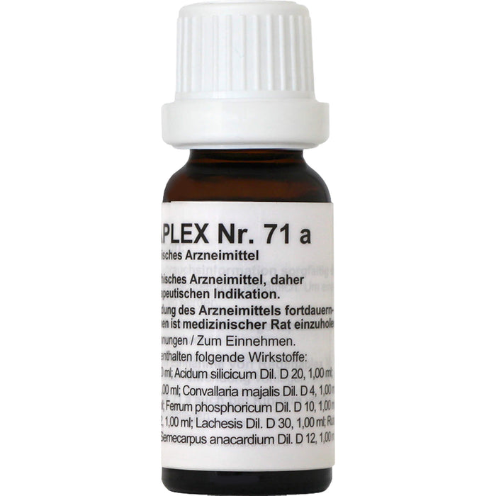 Regenaplex Nr.71 a Tropfen, 15 ml Lösung