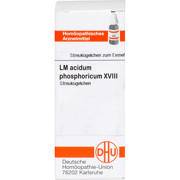 DHU Acidum phosphoricum LM XVIII Streukügelchen, 5 g Globules