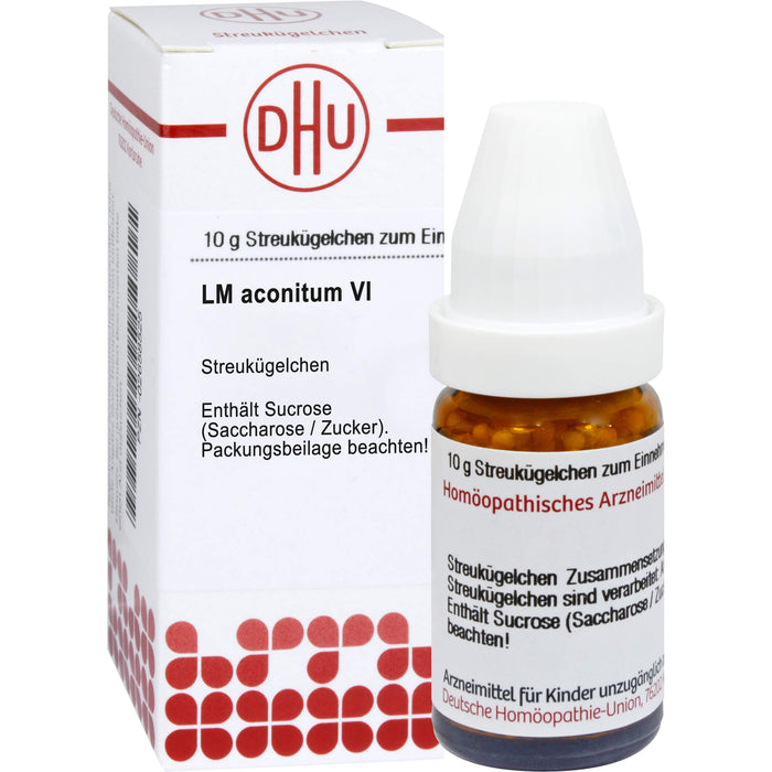 DHU Aconitum LM VI Streukügelchen, 5 g Globules