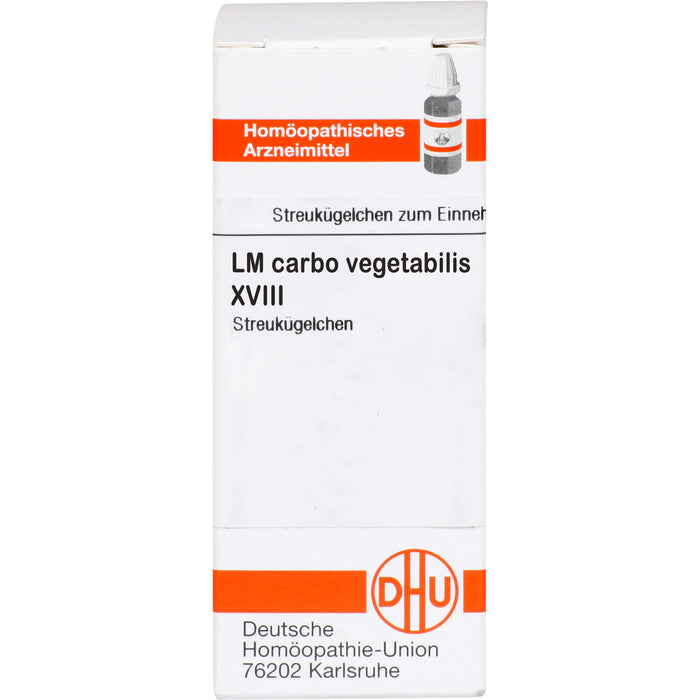 DHU Carbo vegetabilis LM XVIII Streukügelchen, 5 g Globules