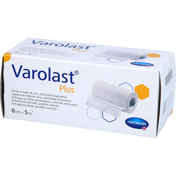 Varolast Plus 8 cm x 5 m Zinkleimbinde, 1 pcs. Pack