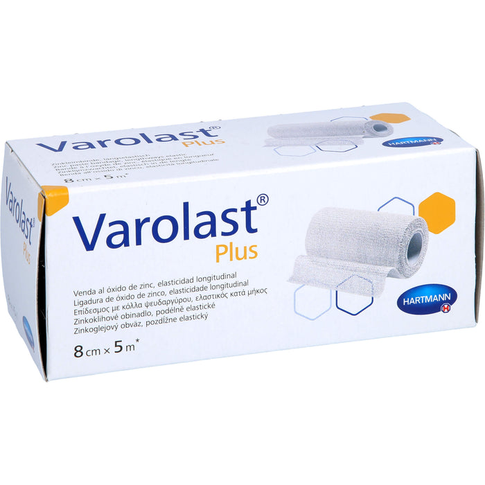 Varolast Plus 8 cm x 5 m Zinkleimbinde, 1 pcs. Pack