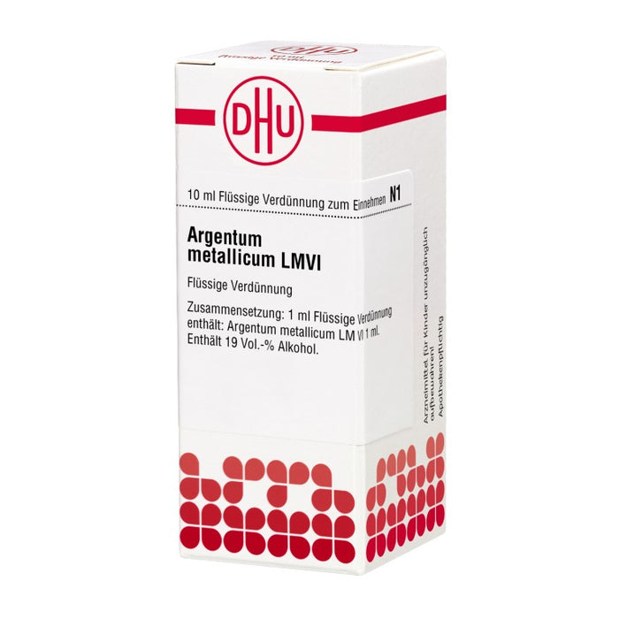 Argentum metallicum LM VI DHU Dilution, 10 ml Lösung