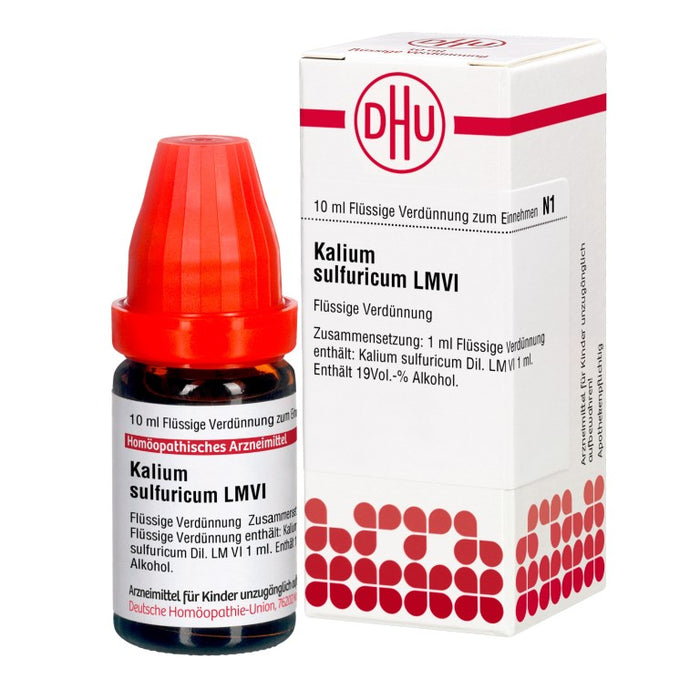 Kalium sulfuricum LM VI DHU Dilution, 10 ml Lösung