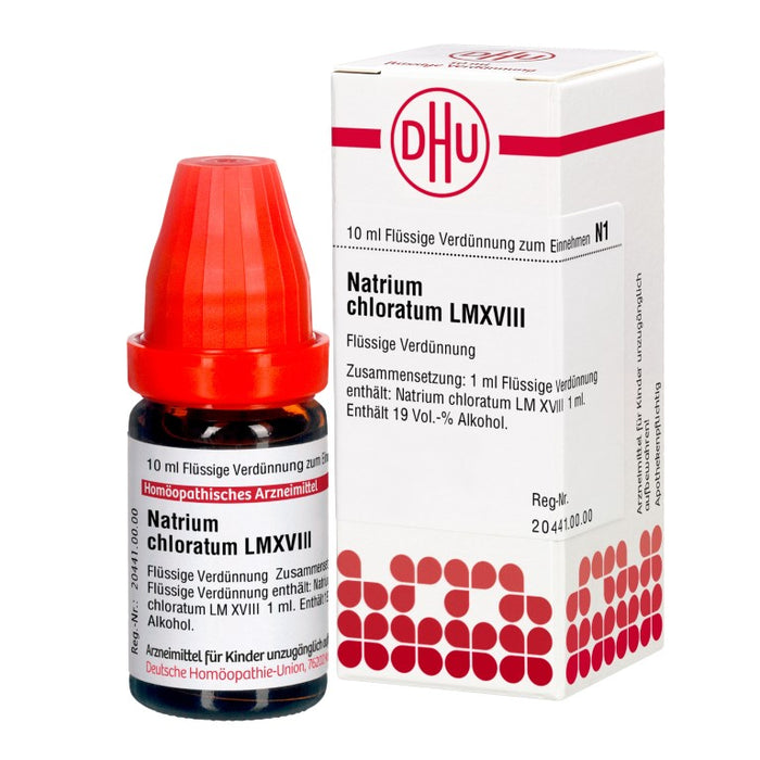 Natrium chloratum LM XVIII DHU Dilution, 10 ml Lösung