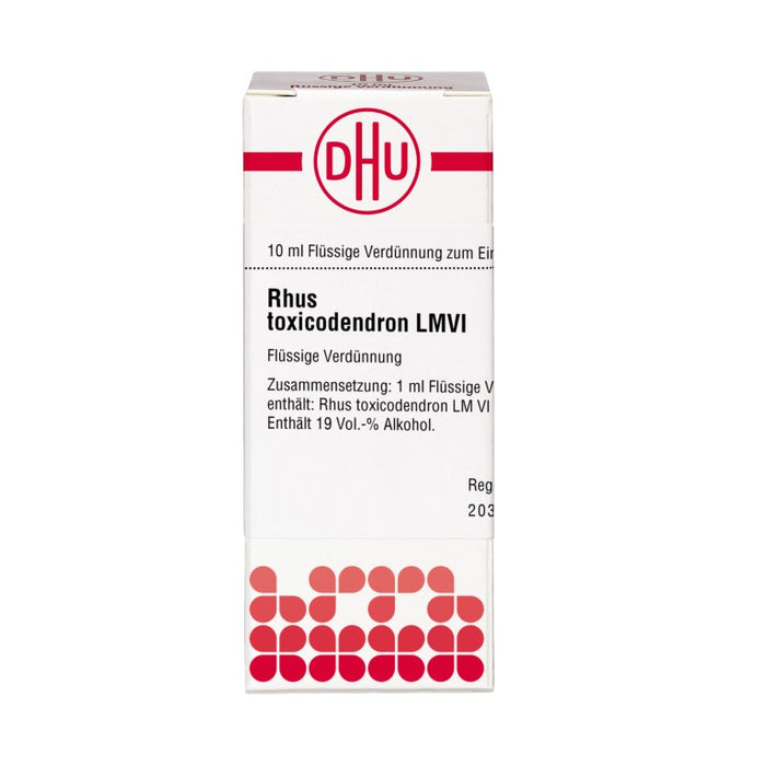 DHU Rhus toxicodendron LM VI Dilution, 10 ml Lösung