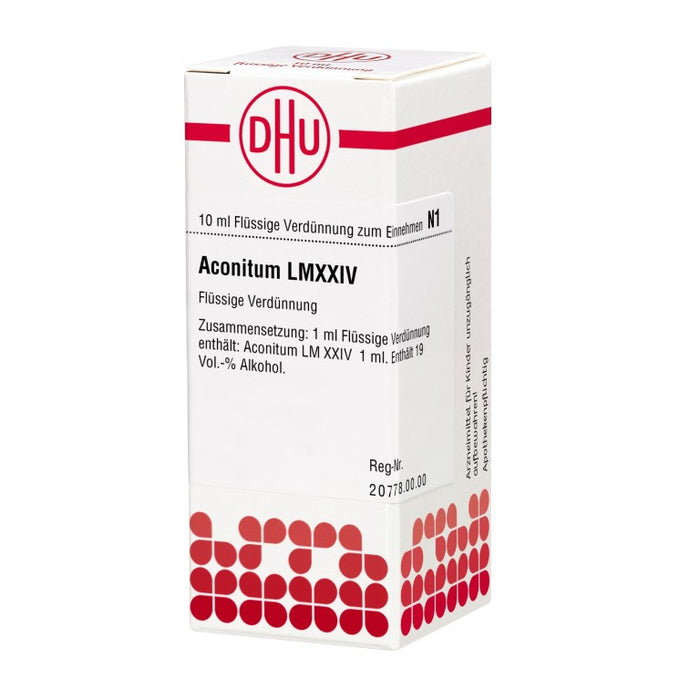 Aconitum LM XXIV DHU Dilution, 10 ml Lösung