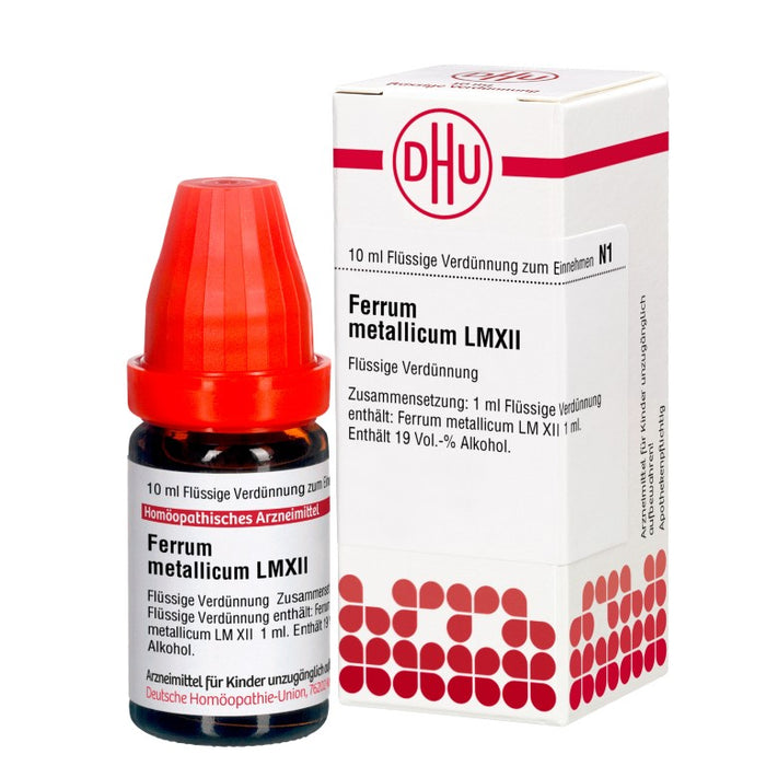 Ferrum metallicum LM XII DHU Dilution, 10 ml Lösung