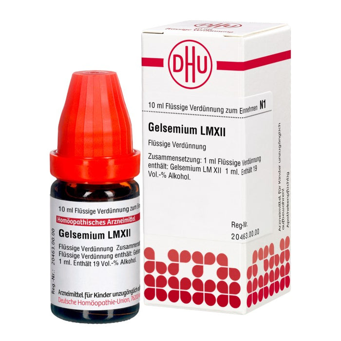 Gelsemium LM XII DHU Dilution, 10 ml Lösung