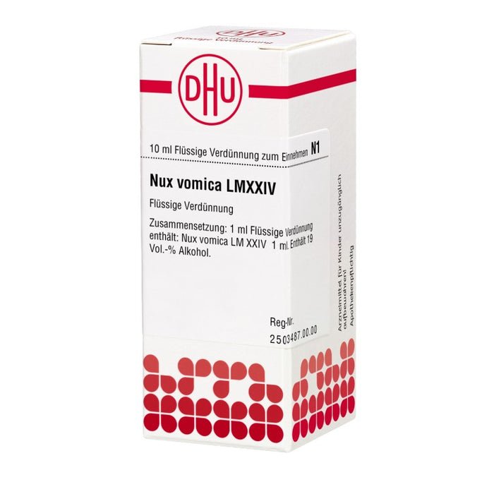 Nux vomica LM XXIV DHU Dilution, 10 ml Lösung