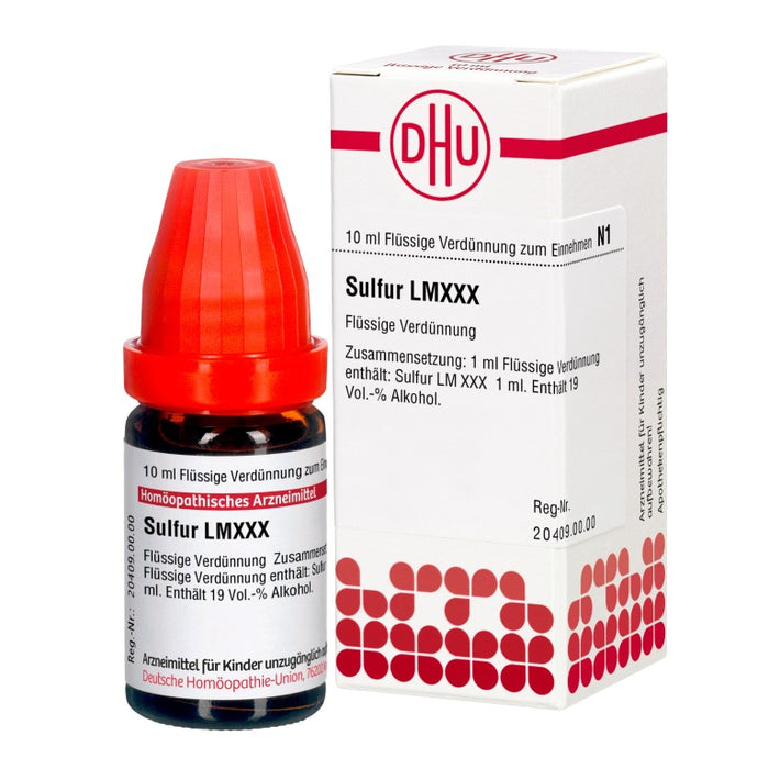 Sulfur LM XXX DHU Dilution, 10 ml Lösung