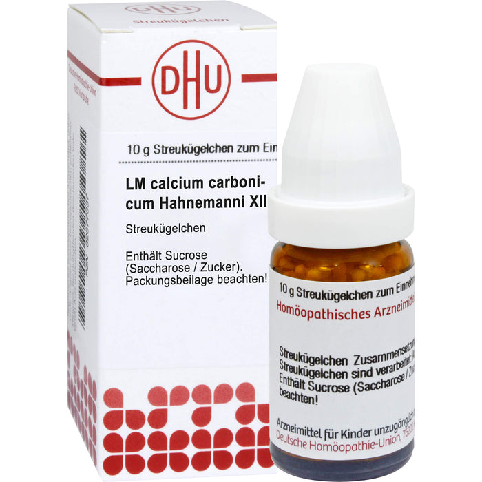 DHU Calcium carbonicum Hahnemanni LM XII Streukügelchen, 5 g Globules