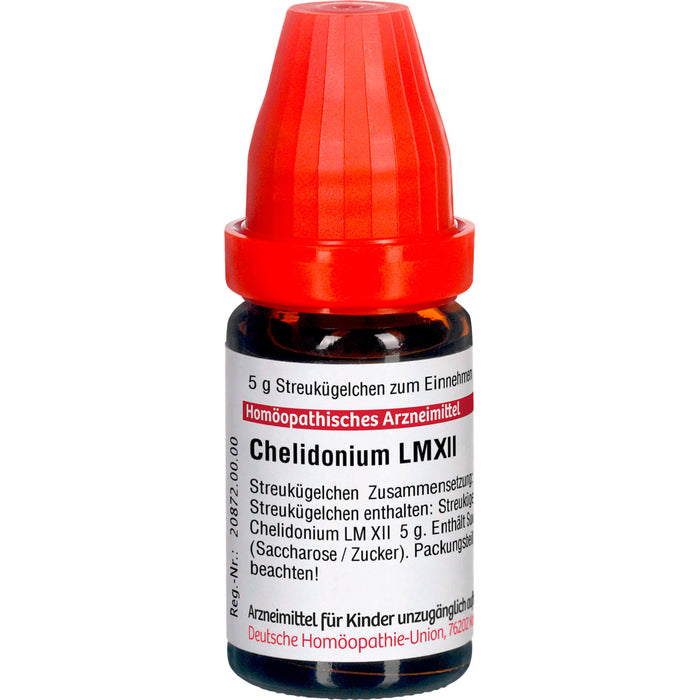 DHU Chelidonium LM XII Streukügelchen, 5 g Globules