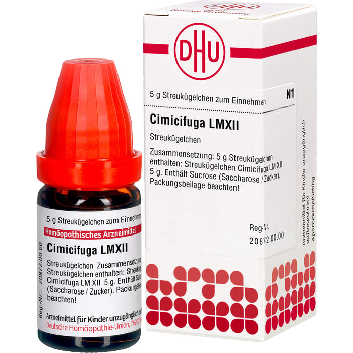 DHU Cimicifuga LM XII Streukügelchen, 5 g Globules