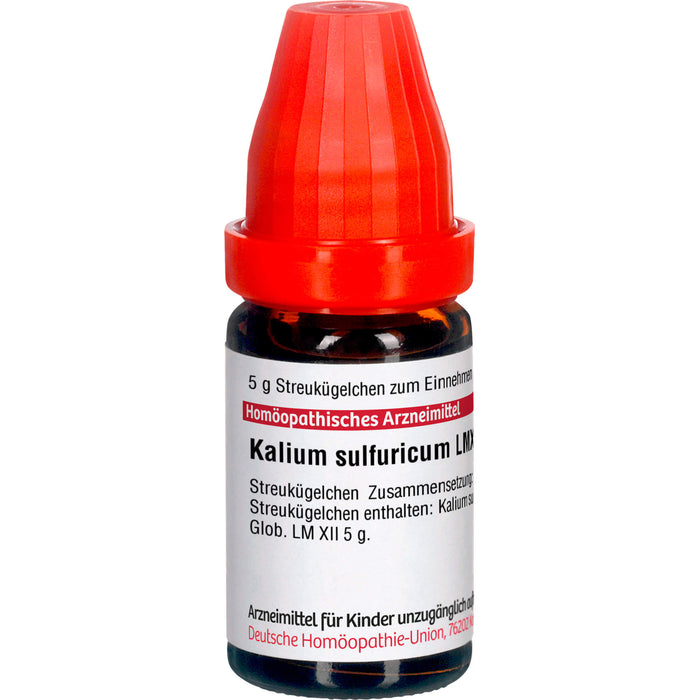 DHU Kalium sulfuricum LM XII Streukügelchen, 5 g Globules