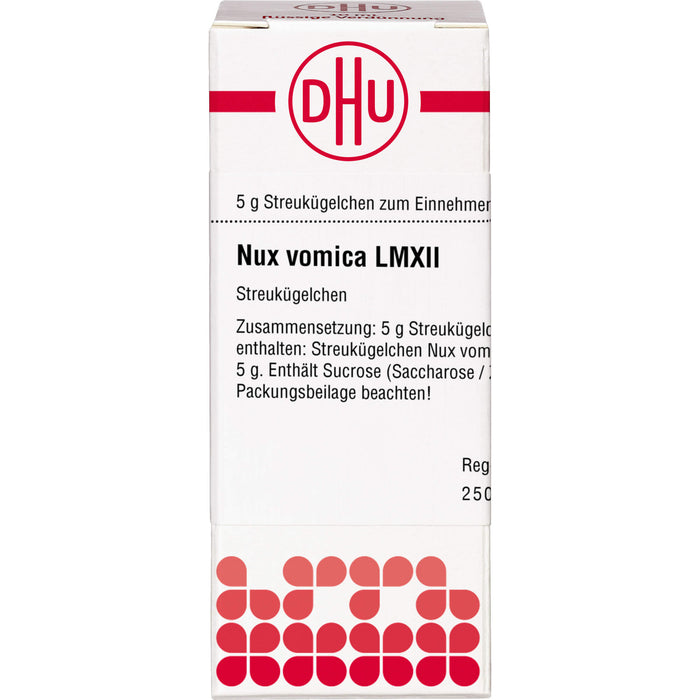 DHU Nux vomica LM XII Streukügelchen, 5 g Globuli