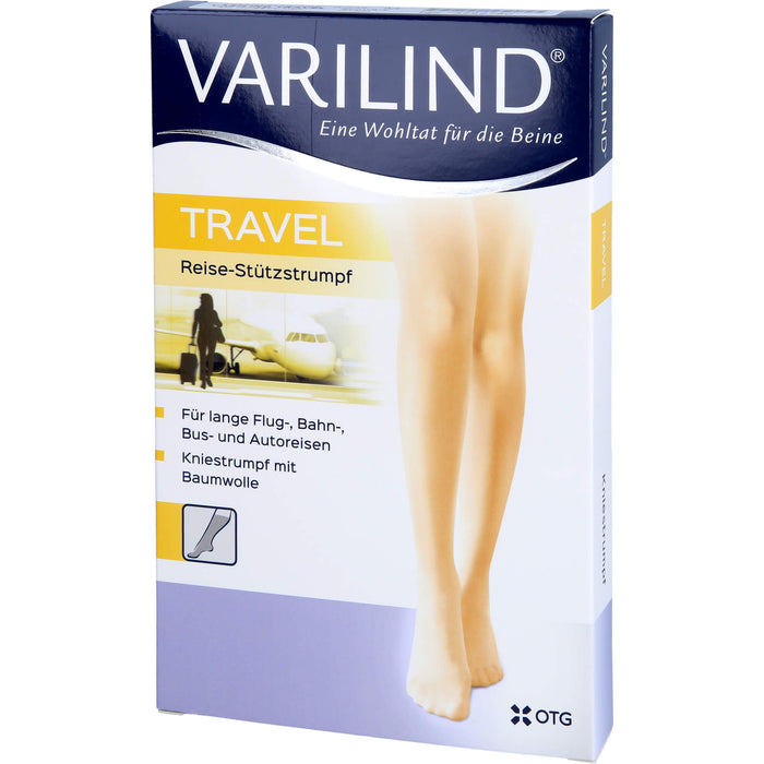 VARILIND TRAVEL Knie BW anthrazit Gr.M, 2 St