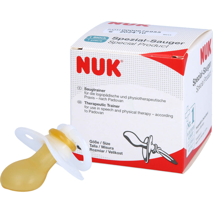 NUK Saugtrainer Größe S, 1 pcs. Aspirator