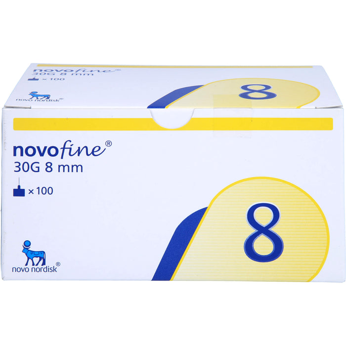 NOVOFINE 8 0,30X8MM CPC, 100 St KAN