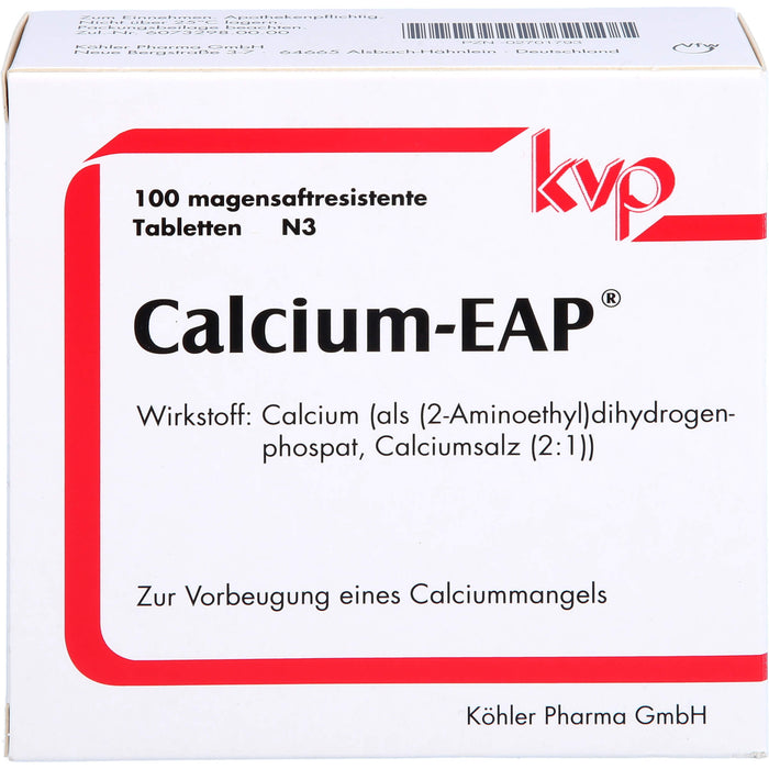 Calcium-EAP Tabletten, 100 pc Tablettes